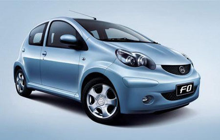 BYD F0 minicar to go on sale on Sept. 2